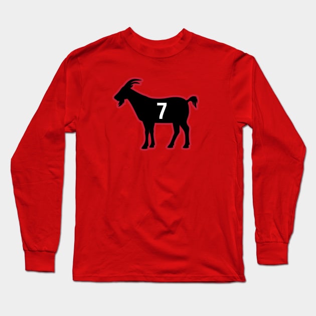 TOR GOAT - 7 - Red Long Sleeve T-Shirt by KFig21